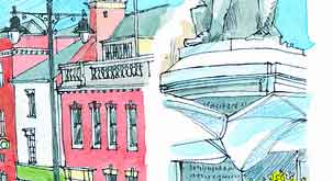 Sketches of Sudbury, by Robin Drury