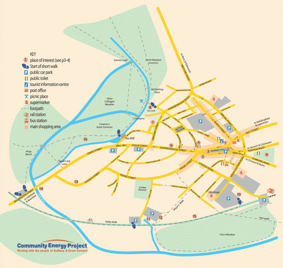 Map of Sudbury